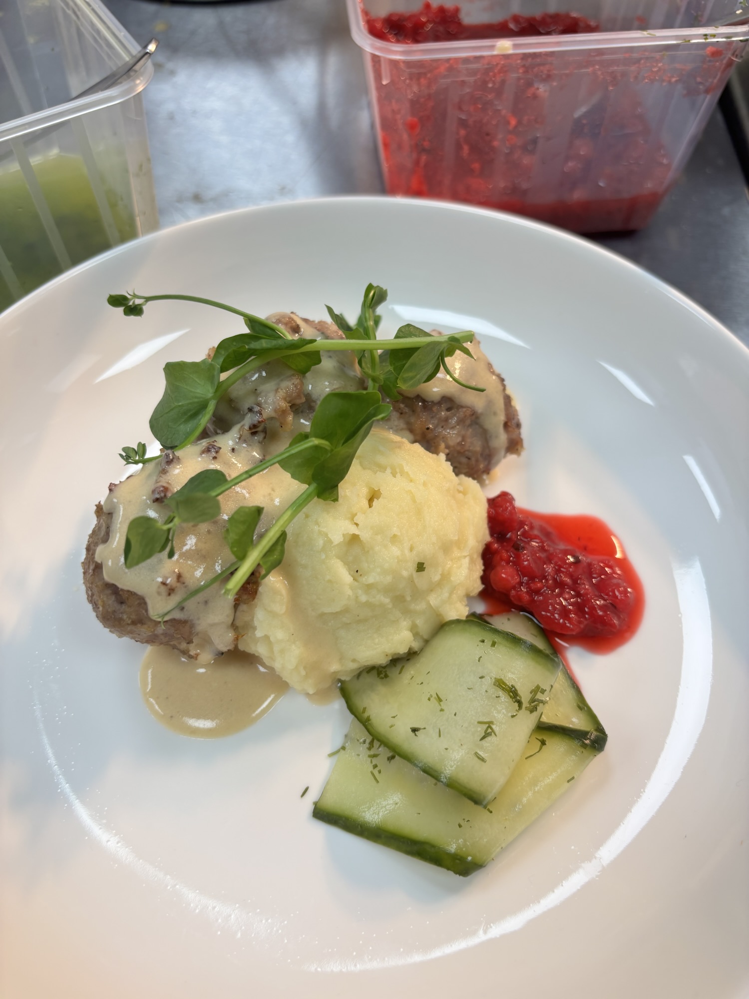 Private dining gerecht