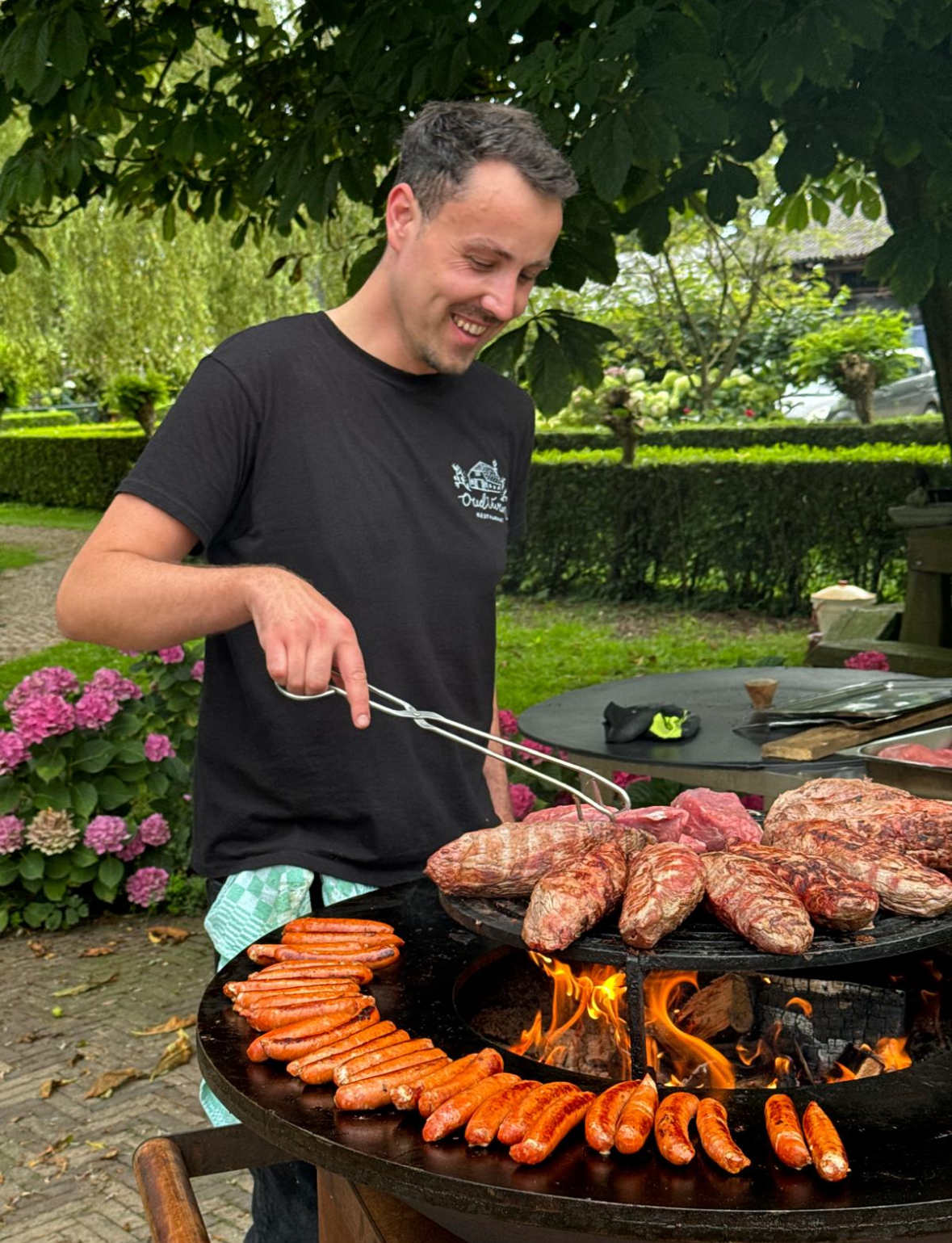 Chef Joost aan de BBQ