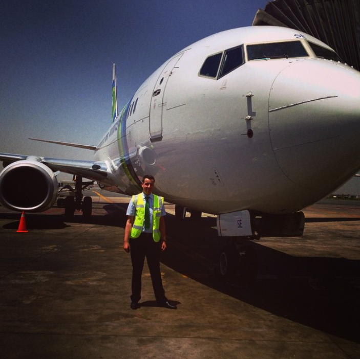 Chef Joost werkzaam in de luchtvaart